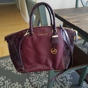 Michael Kors Burgundy bag